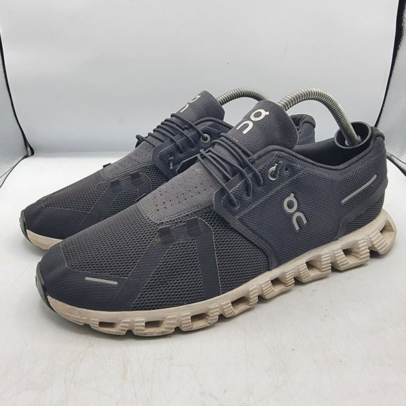 On Cloud 5 Mens 11 Black Running Shoes Athletic Outdoors Casual Streetwear main image 10